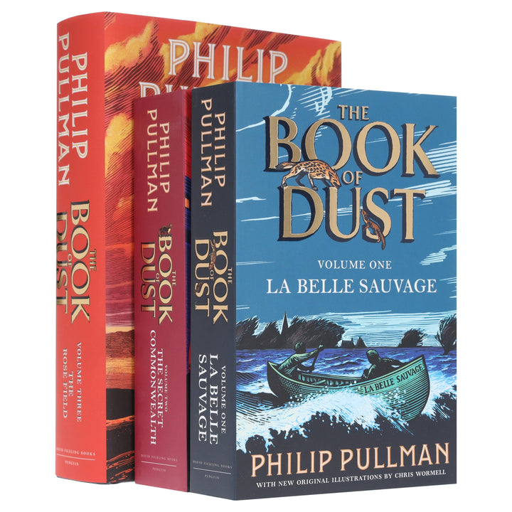 The Book of Dust (Vol 1-3) (His Dark Materials) by Philip Pullman Illustrated 3 Books Collection Set - Ages 12-17 - Paperback/Hardback