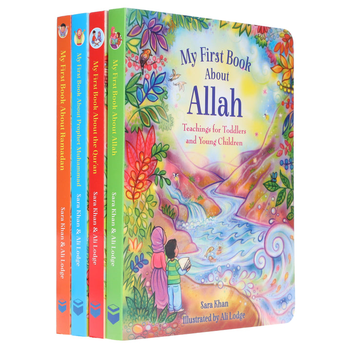 My First Books About Islam by Sara Khan 4 Books Collection Set - Ages 3+ - Board Book