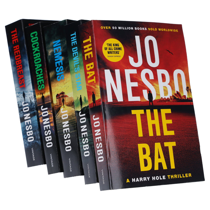 Harry Hole Series (Book 1-5) By Jo Nesbo: 5 Books Collection Set - Fiction - Paperback