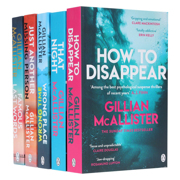 Gillian McAllister Collection 5 Books Set - Fiction - Paperback