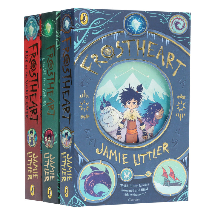 Frostheart Trilogy By Jamie Littler 3 Books Collection Set - Ages 8-12 - Paperback