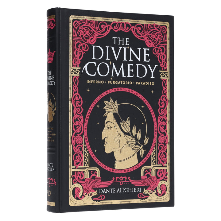 The Divine Comedy - Inferno, Purgatorio, Paradiso by Dante Alighieri - Fiction - Hardcover (Leather-Bound)