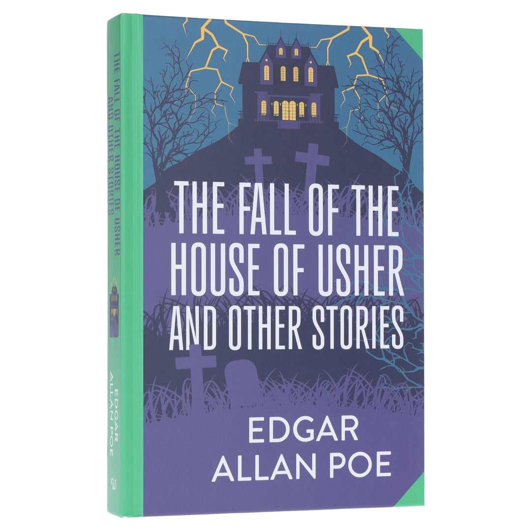 The Fall of the House of Usher & Other Stories by Edgar Allan Poe - Fiction - Sprayed Edges Hardback