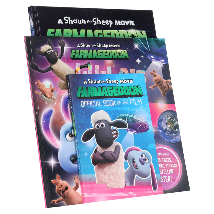 An Official Shaun the Sheep Movie: Farmageddon 3 Books Collection By Sweet Cherry Publishing - Ages 6-9 - Paperback