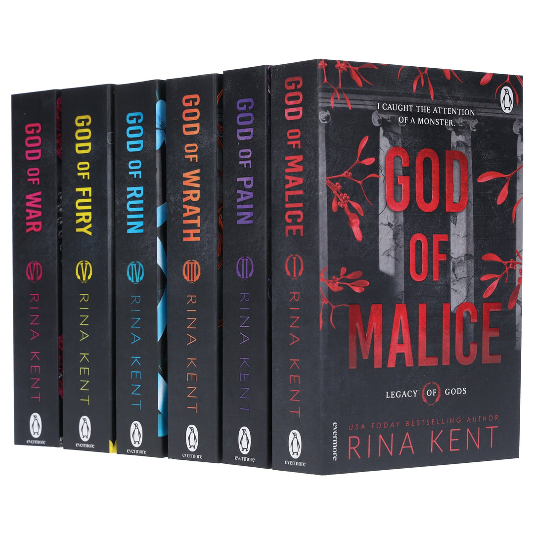 Legacy of Gods Series Dark Romance by Rina Kent: Complete Collection 6 Books Set - Fiction - Paperback