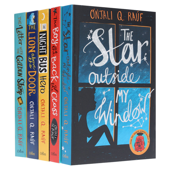 Onjali Q. Rauf Collection 5 Books Set (The Letter with the Golden Stamp and Other Novels) - Ages 8-12 - Paperback
