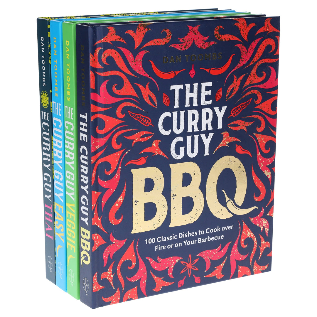 The Curry Guy Collection By Dan Toombs 4 Books Set - Non Fiction - Hardback