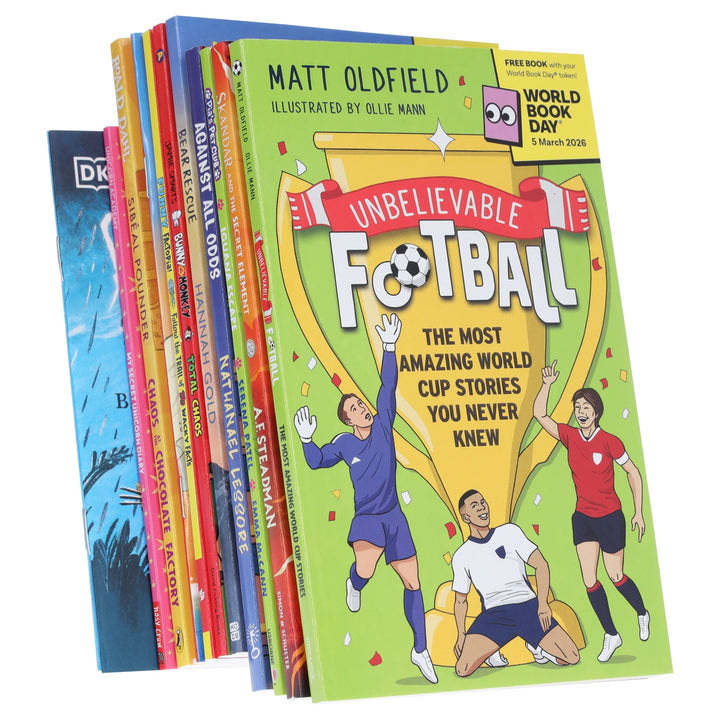 World Book Day 2026 Collection 12 Books Set - Ages 5+ - Paperback