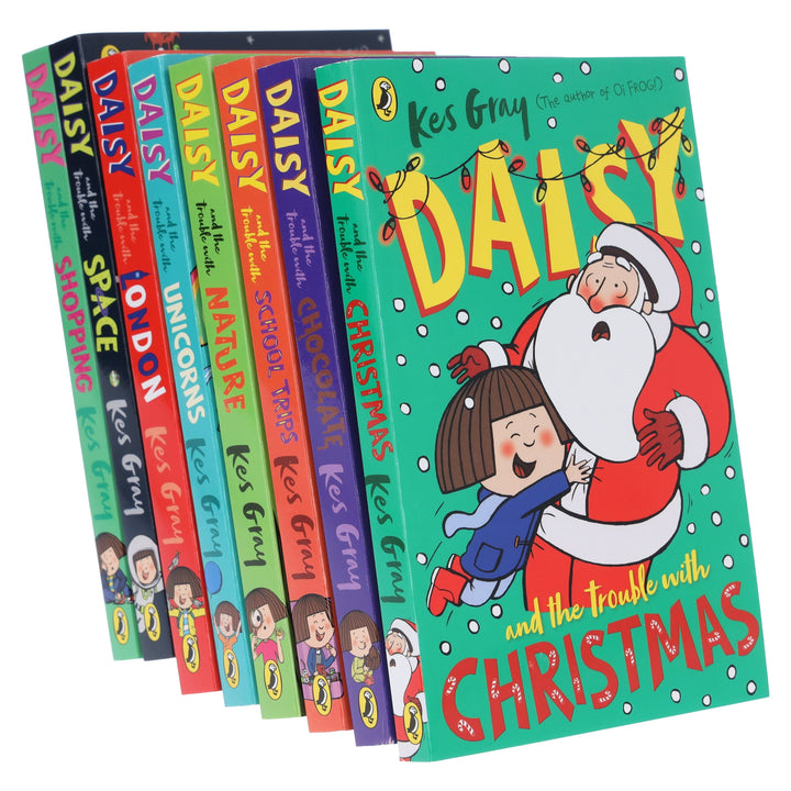 Daisy and the Trouble Series by Kes Gray Illustrated 8 Books Collection Set - Ages 5+ - Paperback