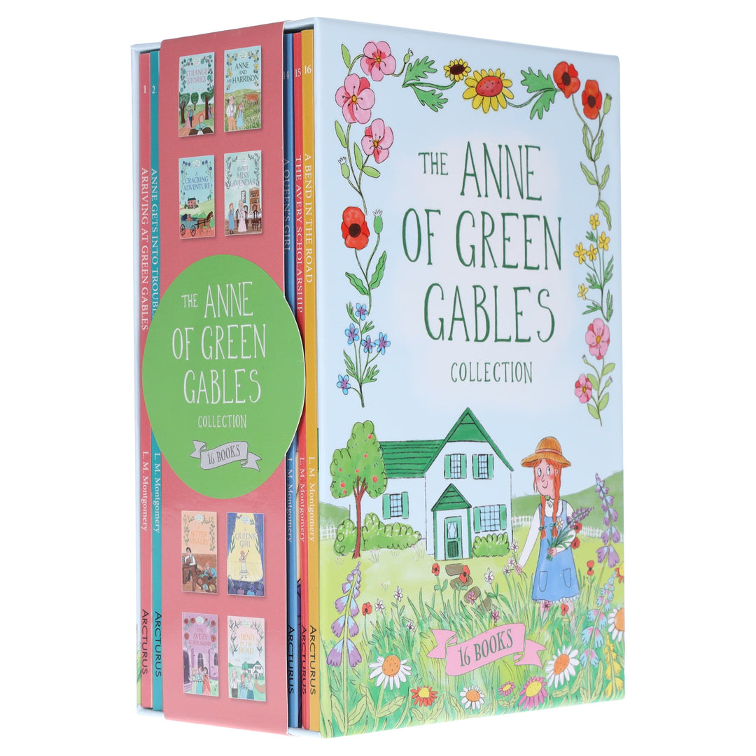 The Anne of Green Gables Collection by Samantha Newman Illustrated 16 Books Box Set - Ages 7-12 - Paperback