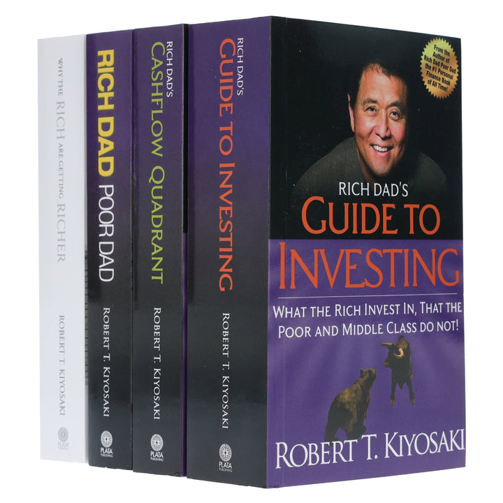 Rich Dad's Collection By Robert T. Kiyosaki: 4 Books Set - Non Fiction - Paperback