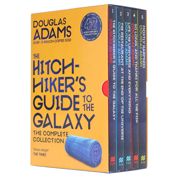 The Hitchhiker's Guide to the Galaxy by Douglas Adams: Complete Books 1-5 Box Set - Fiction - Paperback