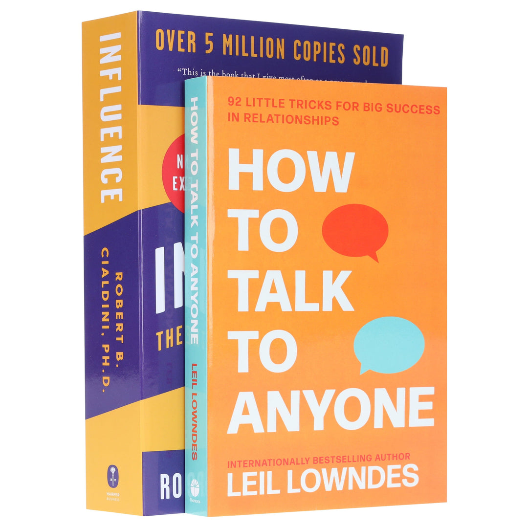 Influence & How to Talk to Anyone: 2 Books Collection Set - Non Fiction – Paperback