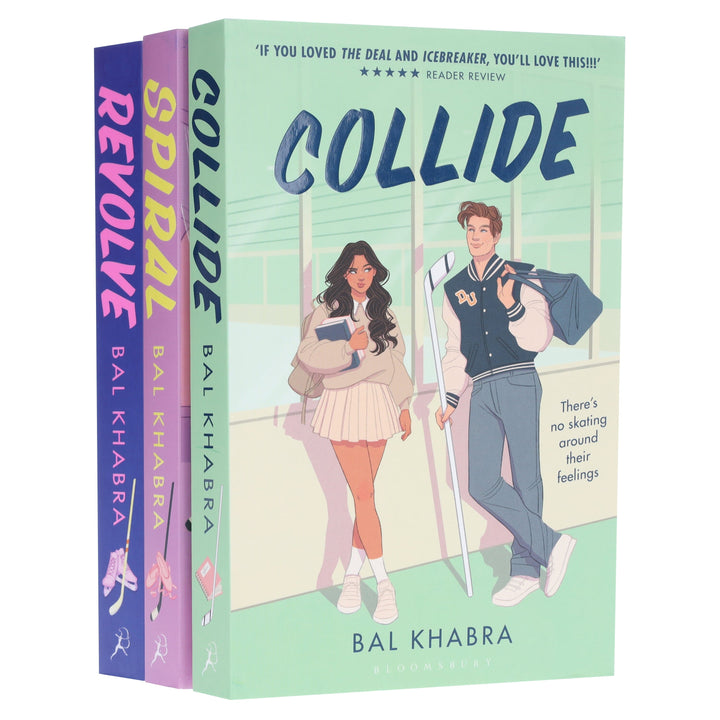 Off the Ice Series By Bal Khabra 3 Books Sprayed Edges Collection Set  - Fiction - Paperback