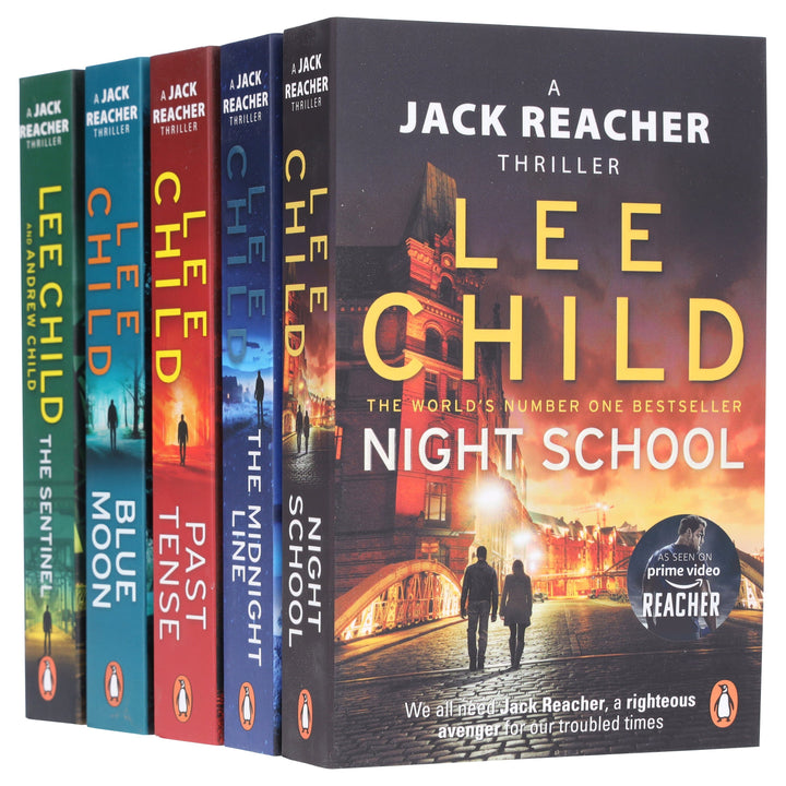 Jack Reacher by Lee Child: Books 21-25 Collection Set - Fiction - Paperback