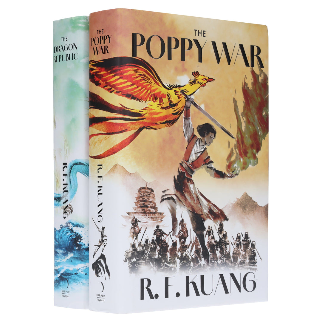 The Poppy War Series by R.F. Kuang 2 Books Collector's Edition Set - Fiction - Hardback