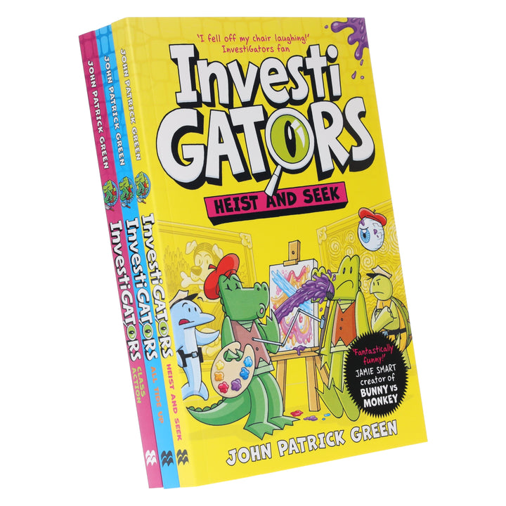 InvestiGators Series Books (6-8) by John Patrick Green 3 Books Collection Set - Ages 7-9 - Paperback