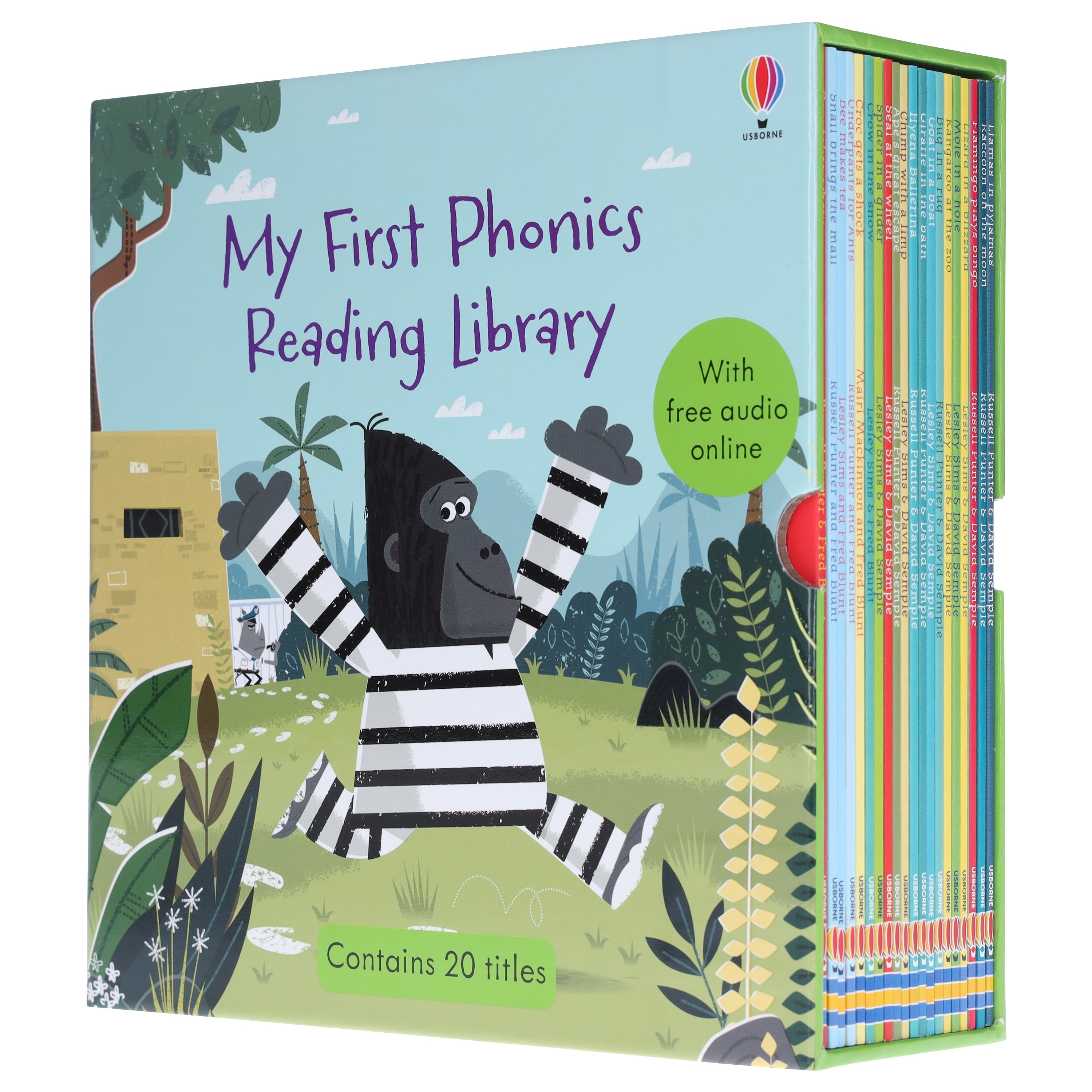 Usborne First Phonics Reading Library 20 Books - Ages 0-5