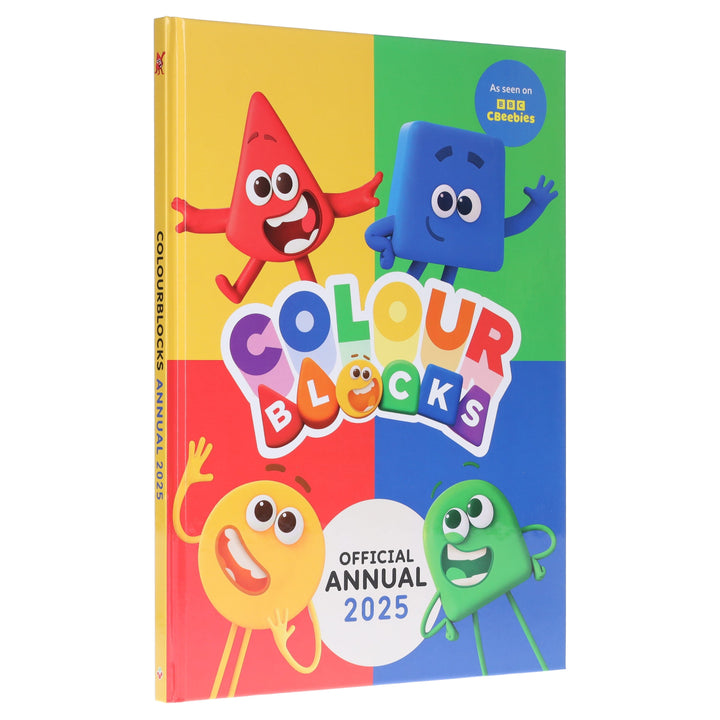 Colourblocks Annual 2025: By Sweet Cherry Publishing - Ages 3-5 - Hardback