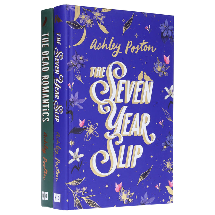 Ashley Poston Novel (The Seven Year Slip & The Dead Romantics) 2 Books Collector's Edition Set - Fiction - Hardback