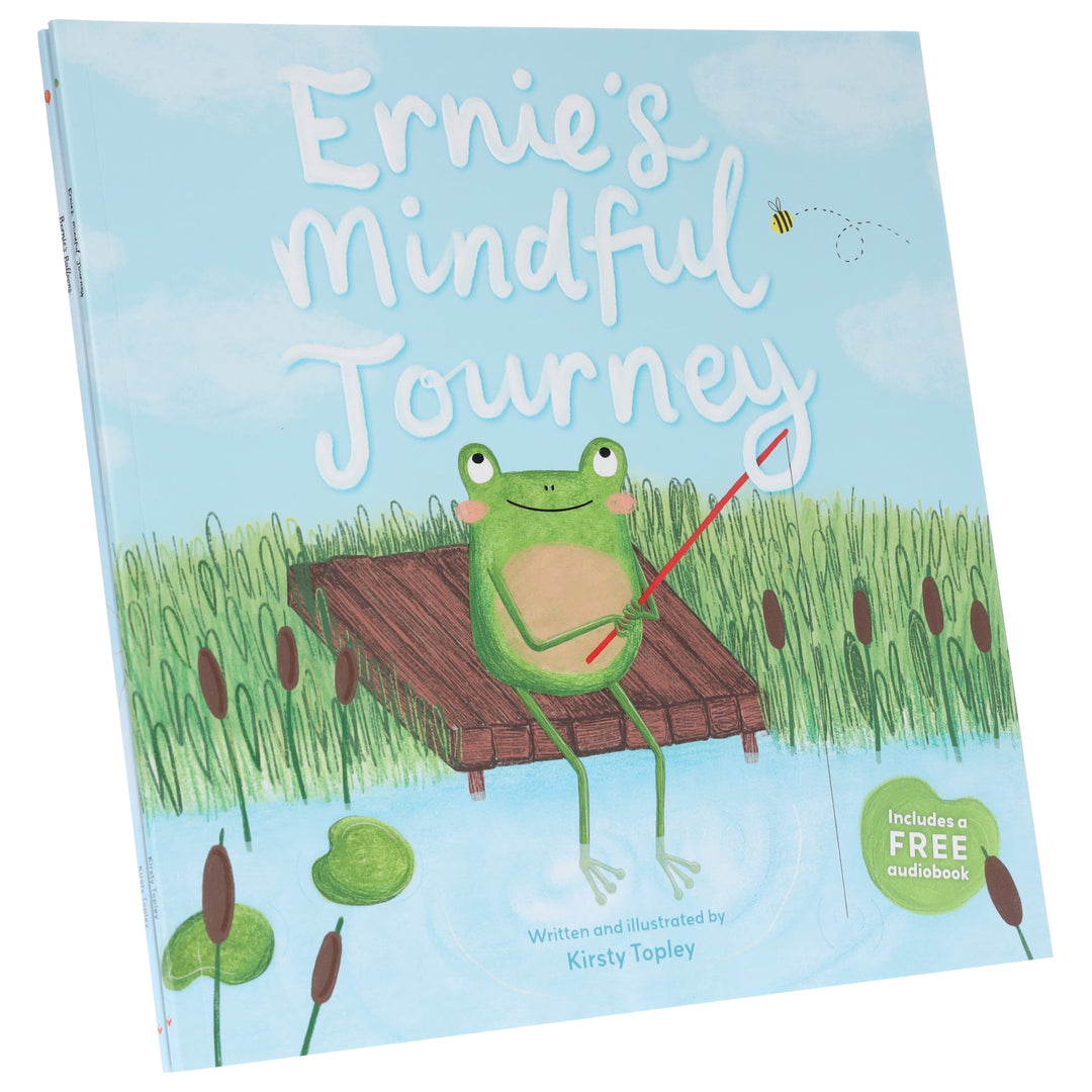 Ernie's Mindful Journey: A Story of Mindfulness and Self-Care by Kirsty Topley 2 Picture Books Set (Includes Free Audiobook)- Ages 5-7 - Paperback