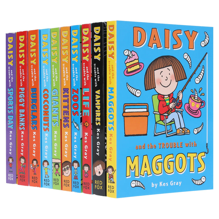 Daisy & The Trouble With Kittens By Kes Gray 10 Books Collection Set - Ages 9-14 - Paperback