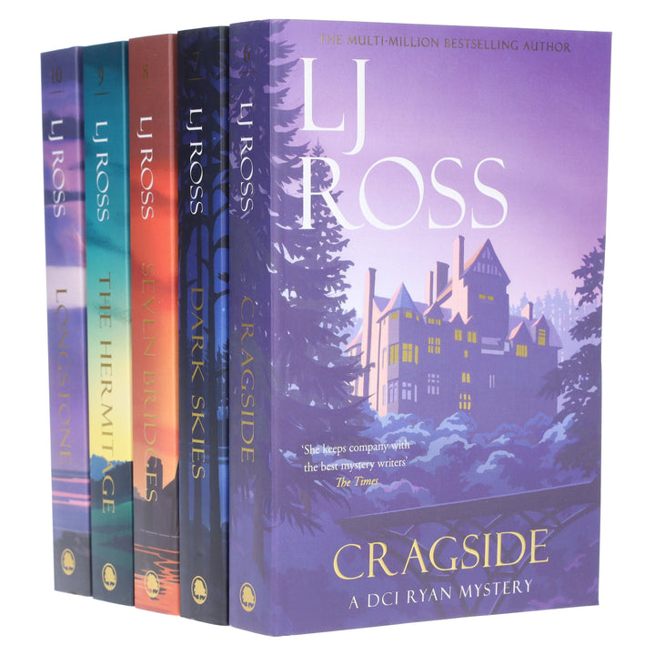 The DCI Ryan Mysteries (Vol. 6-10) By LJ Ross 5 Books Collection Set - Fiction - Paperback