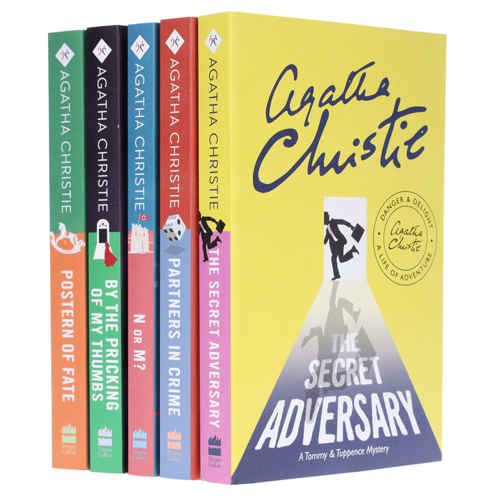 A Tommy and Tuppence Mystery Series by Agatha Christie 5 Books Collection Set - Fiction - Paperback