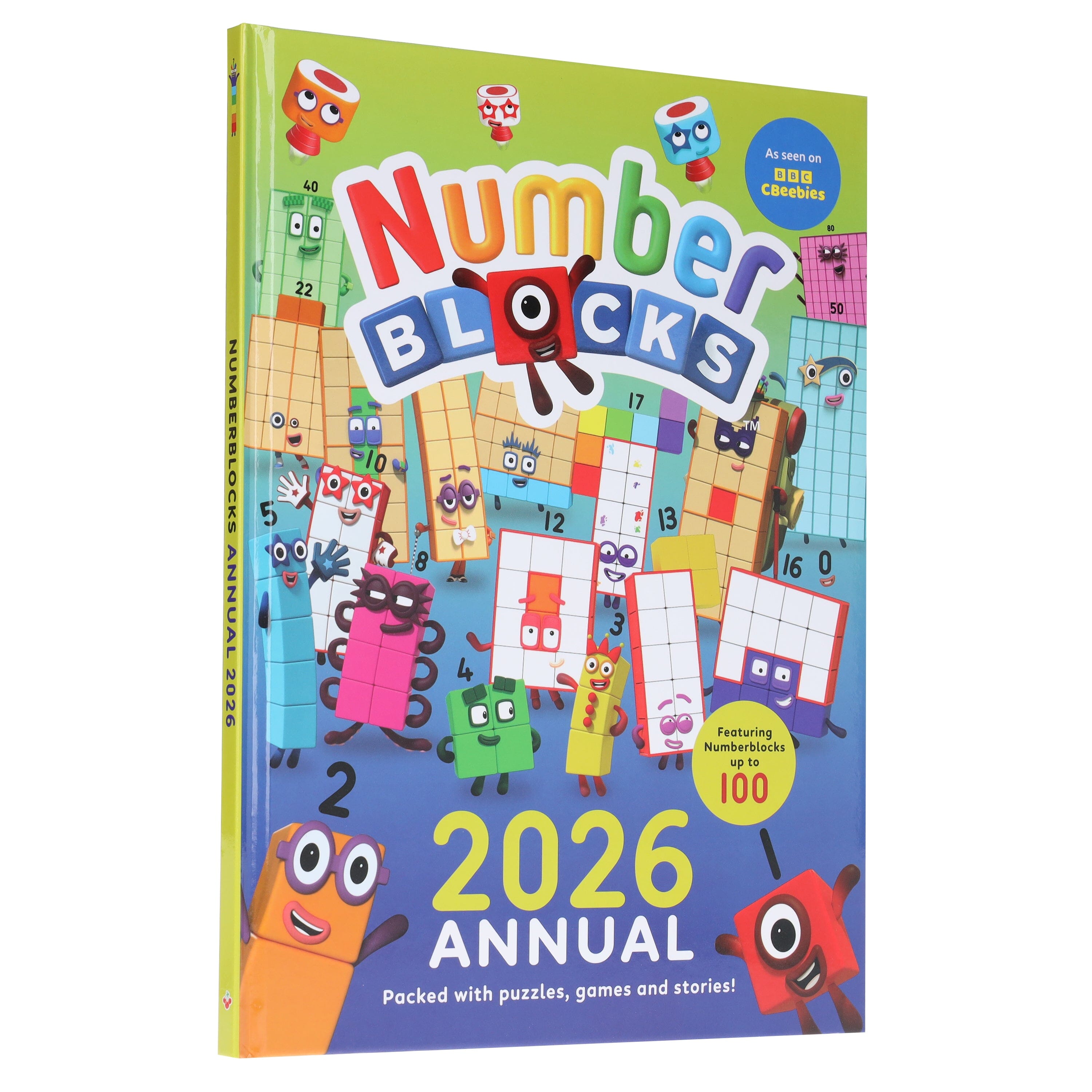 Numberblocks Annual 2026: Packed with Puzzles, Games and Stories
