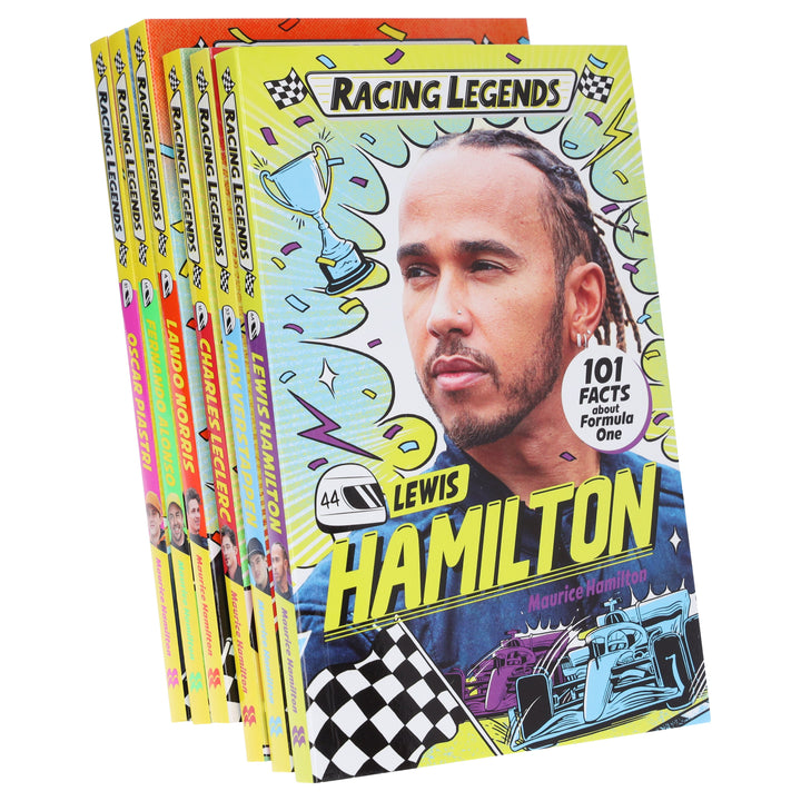 Racing Legends: 101 Facts about Formula One By Maurice Hamilton 6 Books Collection Set - Ages 7-9 - Paperback