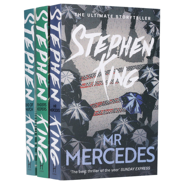 The Bill Hodges Trilogy by Stephen King 3 Books Collection Set - Fiction - Paperback