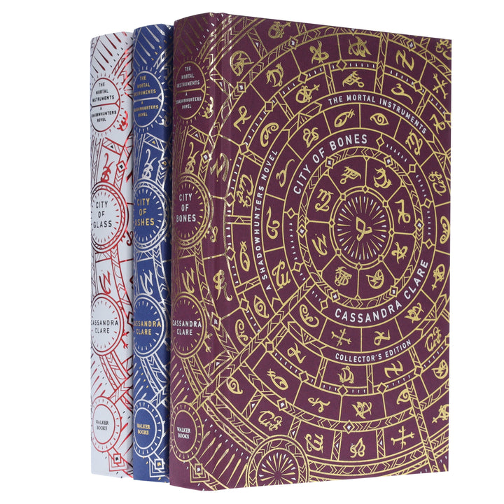 The Mortal Instruments by Cassandra Clare (A Shadowhunters Novel) 3 Book Collector's Edition Set - Ages 14+ - Hardback