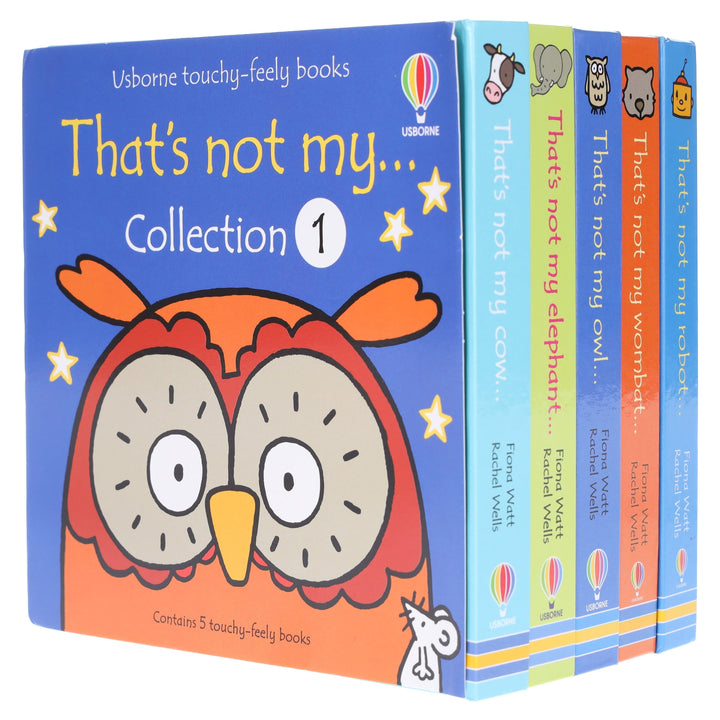 Usborne touchy feely books: That's not my... Series 1 & 2 By Fiona Watt & Rachel Wells: 10 Books Collection Set - Ages 0-3 - Board Book