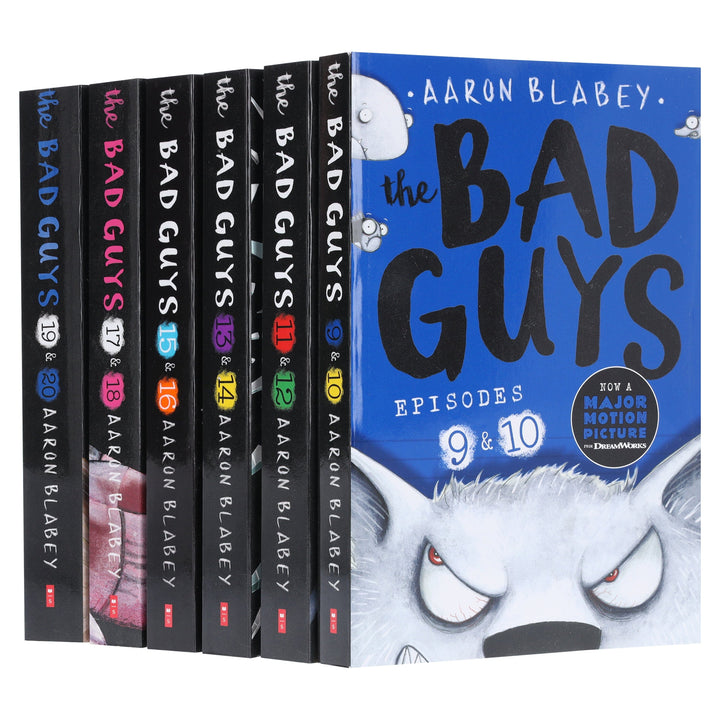 The Bad Guys Episodes 9-20 By Aaron Blabey 6 Books Collection Set - Ages 7-9 - Paperback