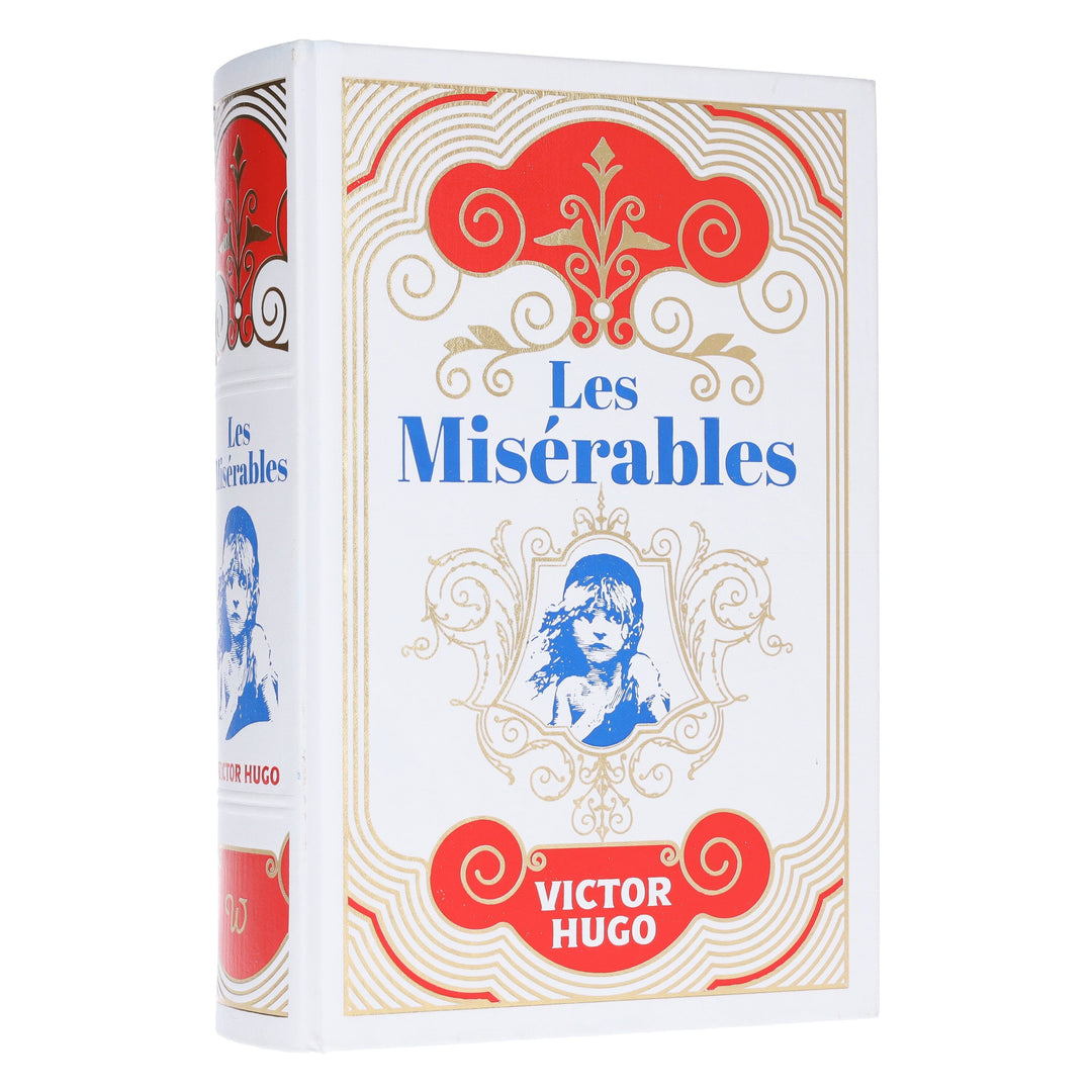 Les Miserables by Victor Hugo - Fiction - Hardback (Leather-bound Sprayed Edge)