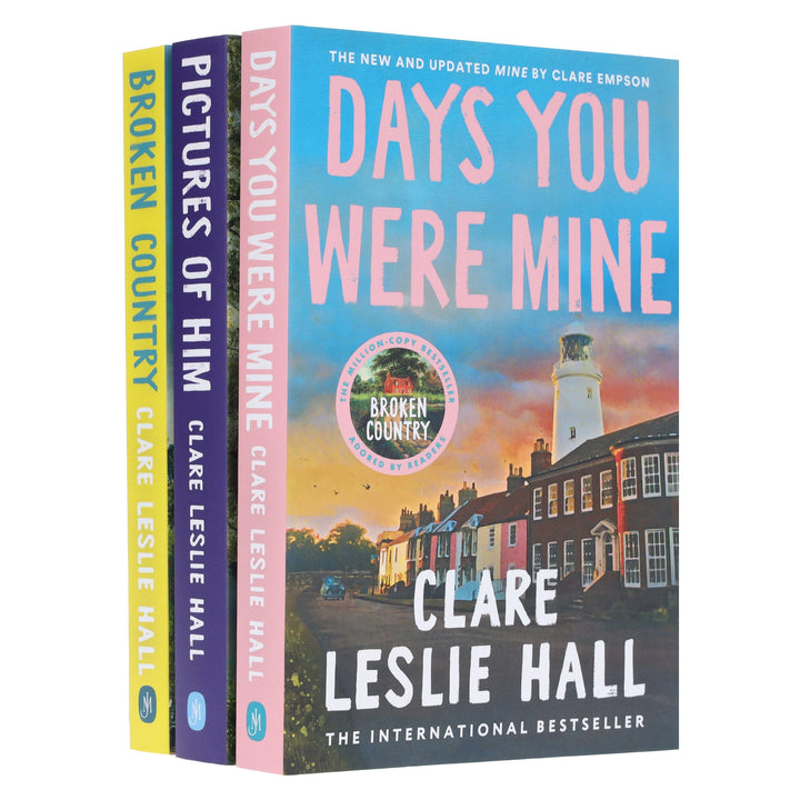 Days You Were Mine, Pictures of Him & Broken Country By Clare Leslie Hall 3 Books Collection Set - Fiction - Paperback