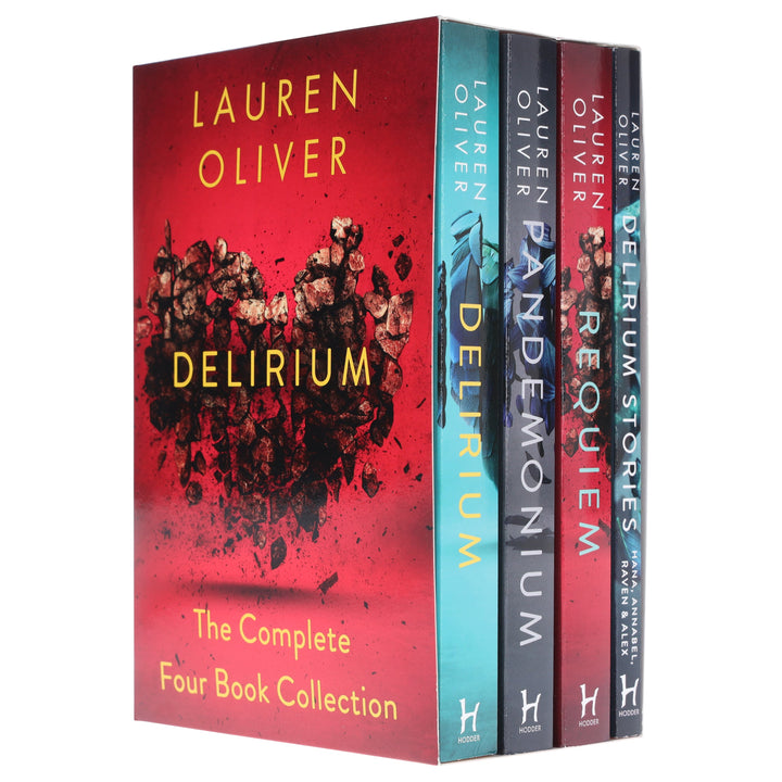 Delirium: The Complete 4 Books Collection By Lauren Oliver - Young Adult - Paperback