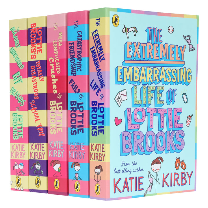 Lottie Brooks Series By Katie Kirby 5 Books Collection Set - Ages 9-12 - Paperback