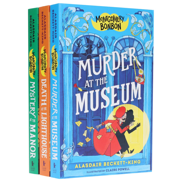 Montgomery Bonbon Series by Alasdair Beckett-King: 3 Books Collection Set - Ages 9-12 - Paperback
