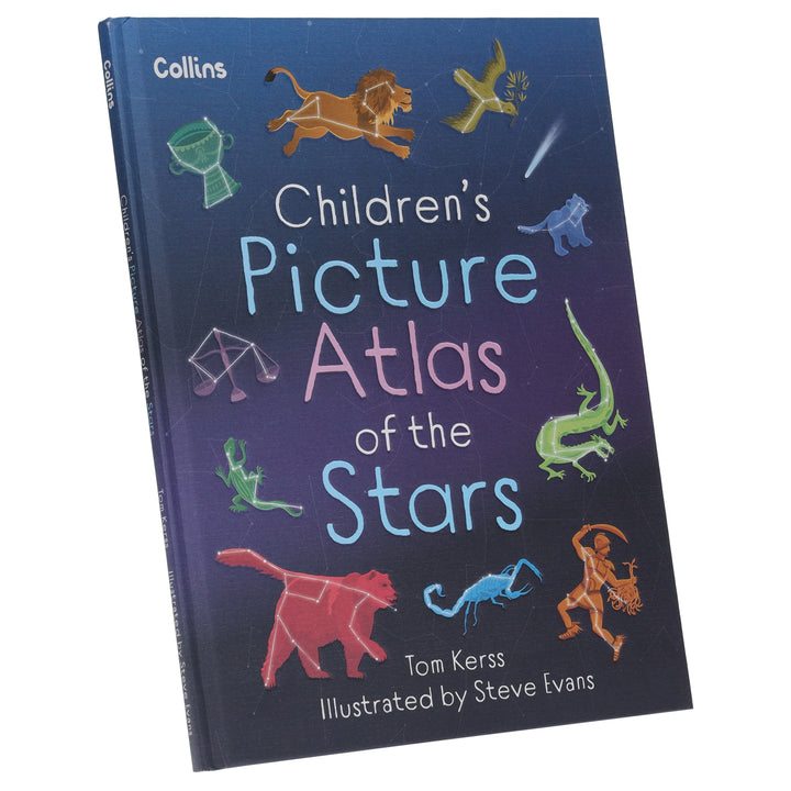 Children’s Picture Atlas of the Stars by Tom Kerss - Ages 7-9 - Hardback