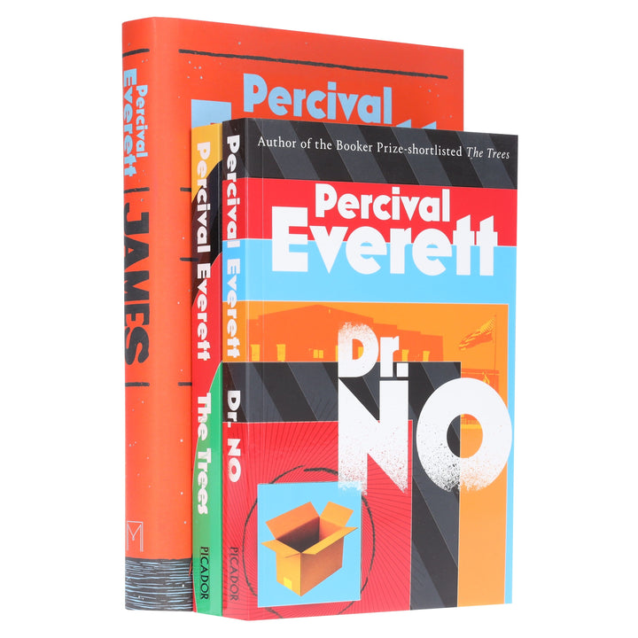 Percival Everett's Dr. No, The Trees & James: 3 Books Collection Set - Fiction - Paperback/Hardback