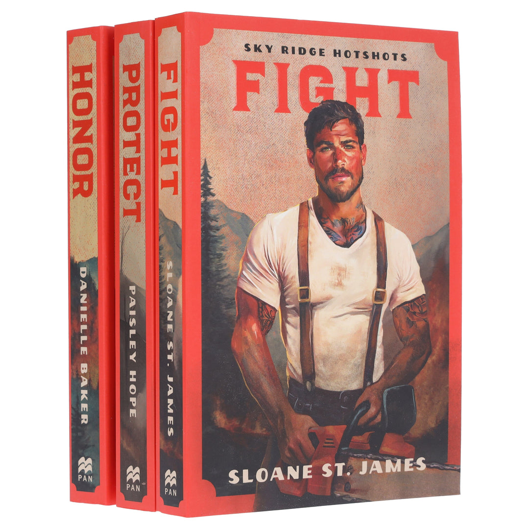 Sky Ridge Hotshots Series by Sloane St. James, Paisley Hope & Danielle Baker 3 Books Collection Set - Fiction - Paperback