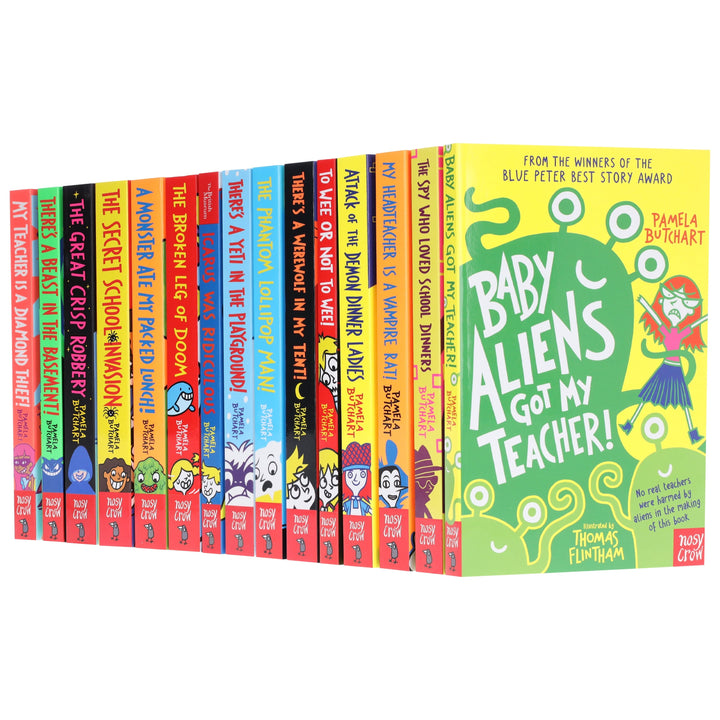 Baby Aliens Series By Pamela Butchart illustrated 15 Books Collection Set – Ages 7-9 – Paperback
