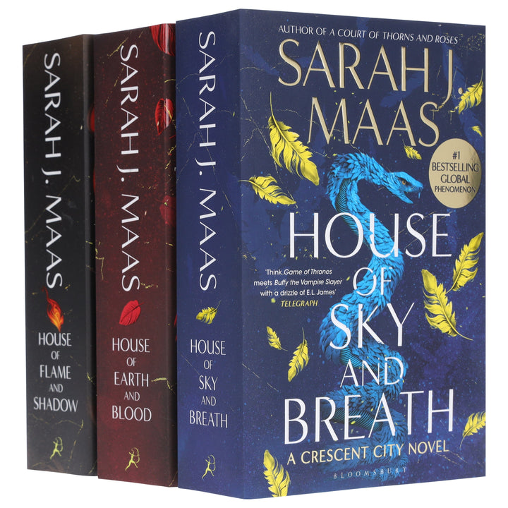 Crescent City Series by Sarah J. Maas 3 Books Collection Box Set - Fiction - Paperback
