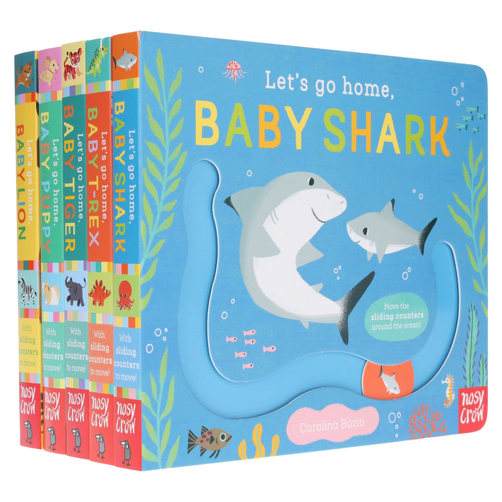 Let's Go Home Series by Carolina Buzio 5 Books Collection Set - Ages 2-5 - Board Book