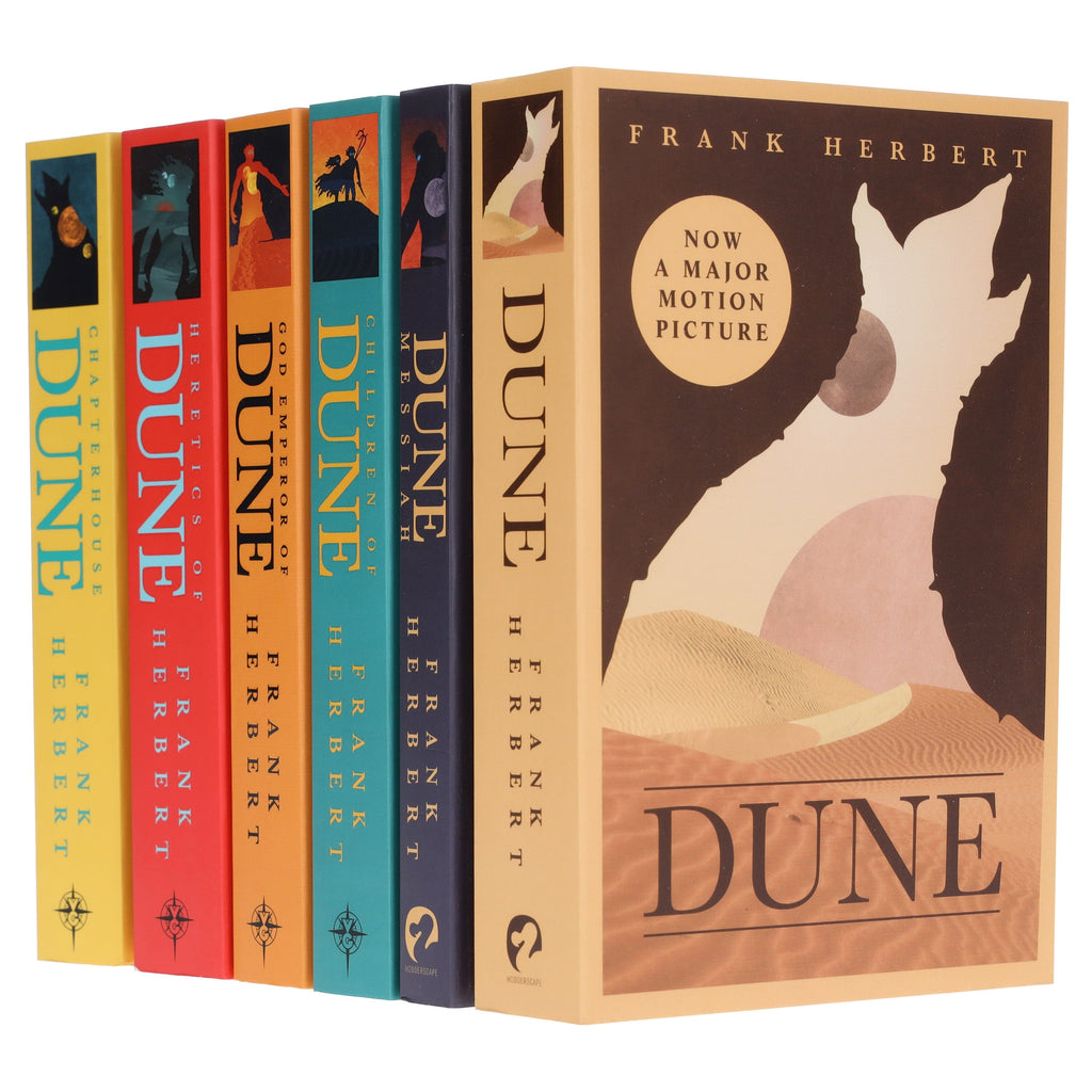 Dune Series By Frank Herbert 6 Books Collection Set - Fiction