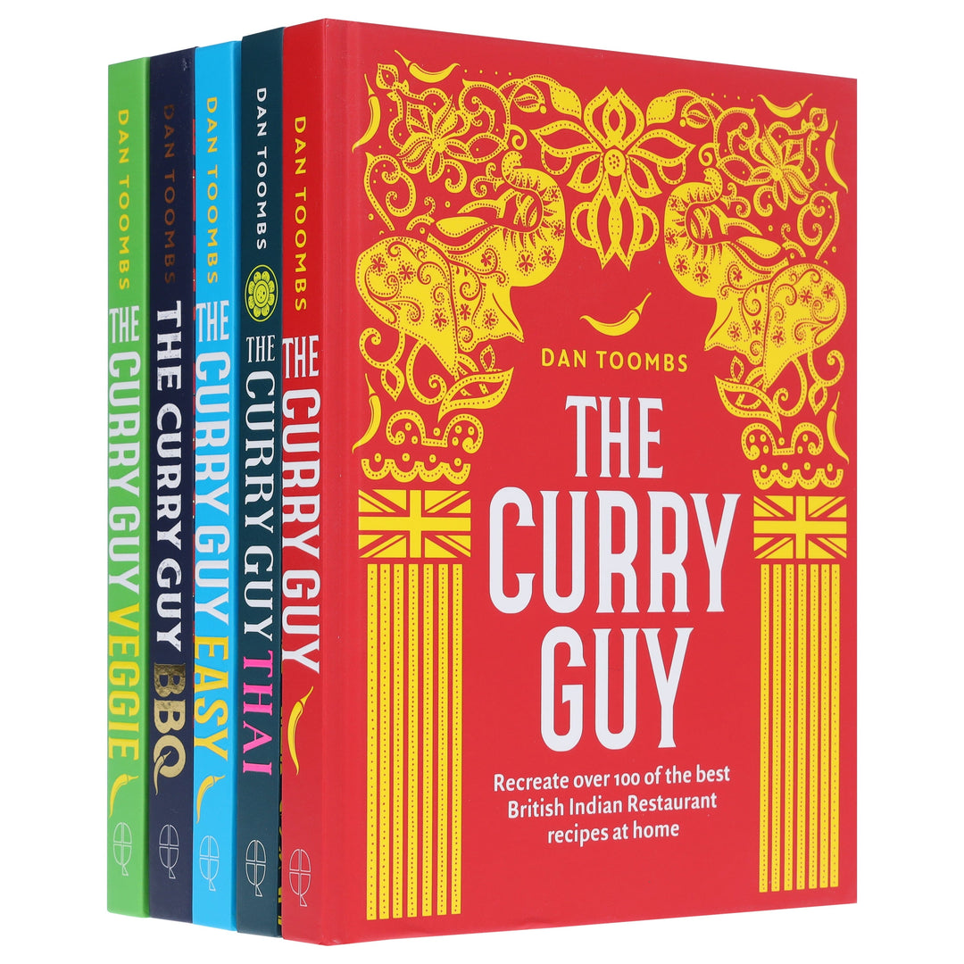 The Curry Guy Collection By Dan Toombs 5 Books Set - Non Fiction - Hardback