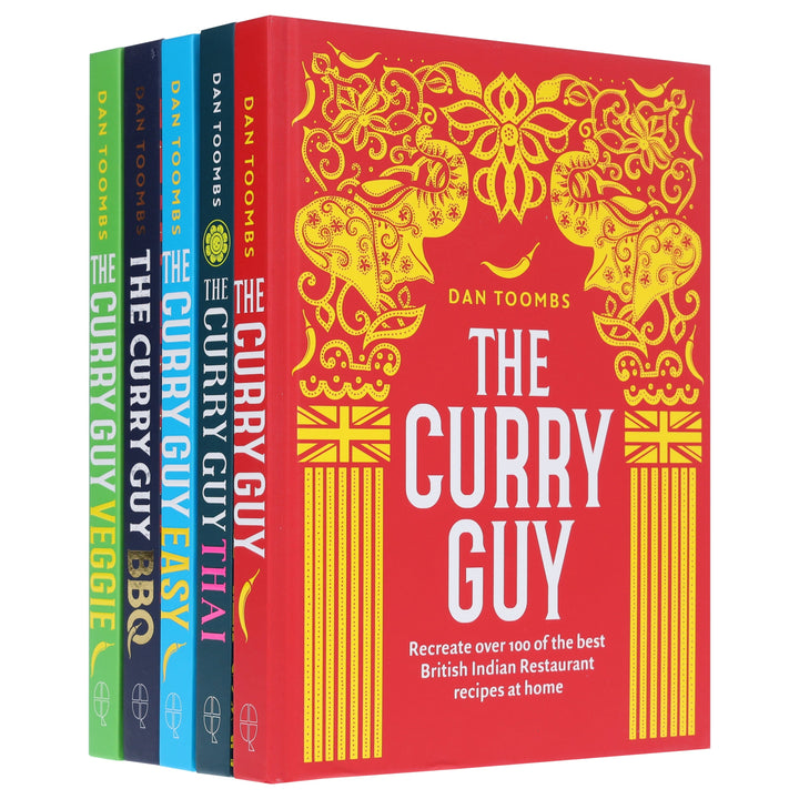 The Curry Guy Collection By Dan Toombs 5 Books Set - Non Fiction - Hardback
