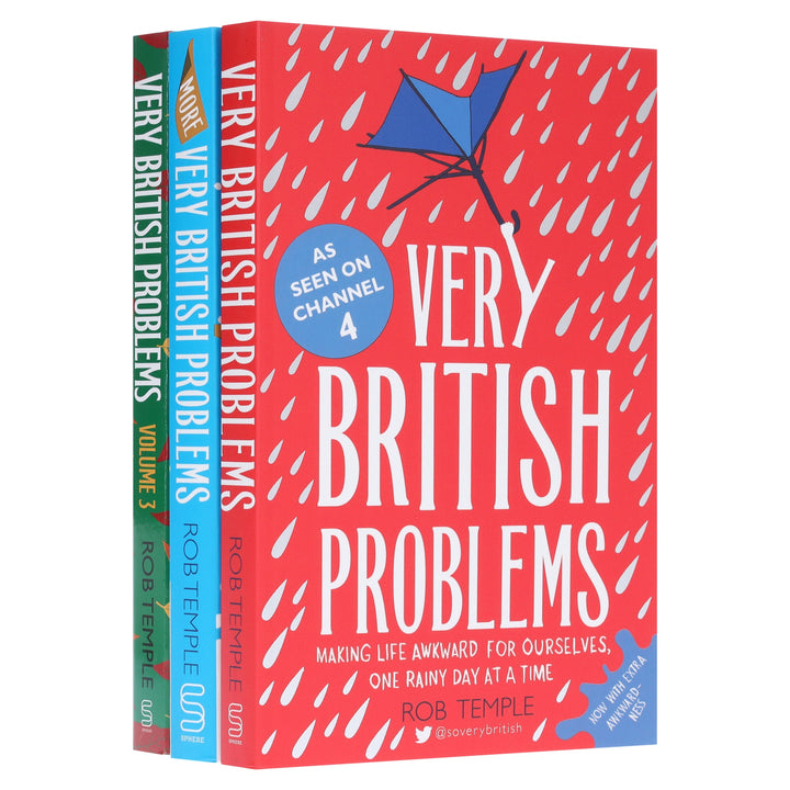 Very British Problems by Rob Temple 3 Books Collection Set - Fiction - Paperback