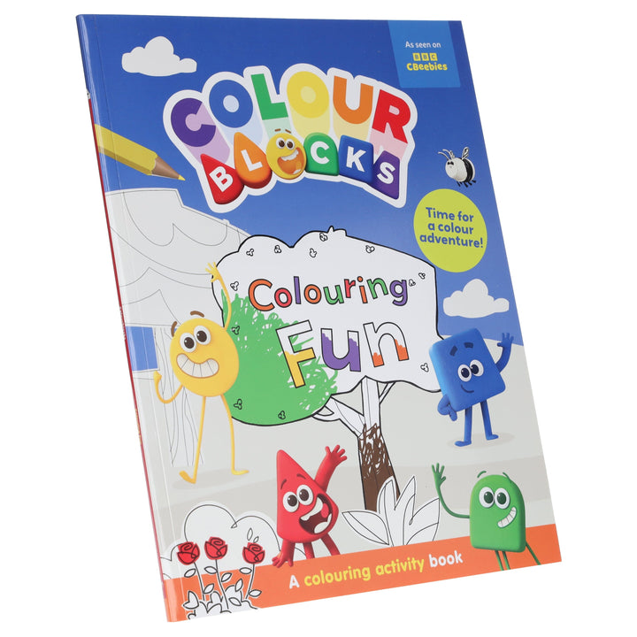 Colourblocks Colouring Fun: A Colouring Activity Book: Time for a colour adventure! - Ages 3-6 - Paperback